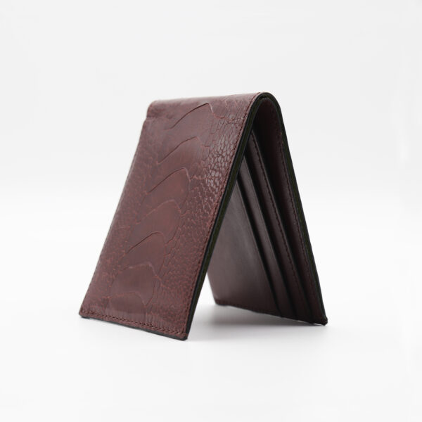 Jimmy Ro / Winklmayr - Berry " Ostrich Leather Wallet
