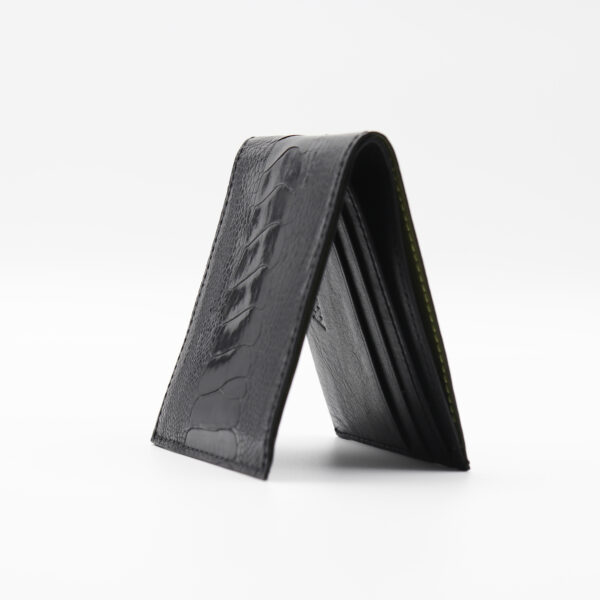 Jimmy Ro / Winklmayr - Midnight " Ostrich Leather Wallet