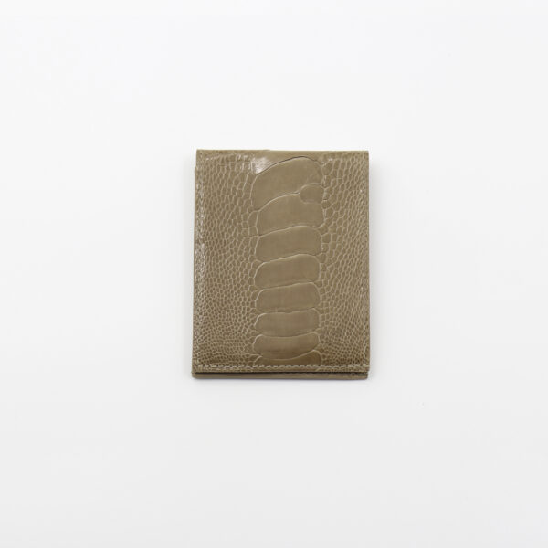 Jimmy Ro / Winklmayr - Pine " Ostrich Leather Wallet